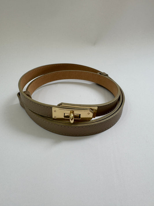 TAUPE SCHAKEL RIEM