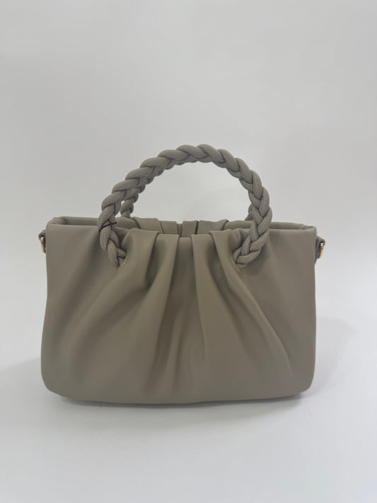 HANDTAS TAUPE