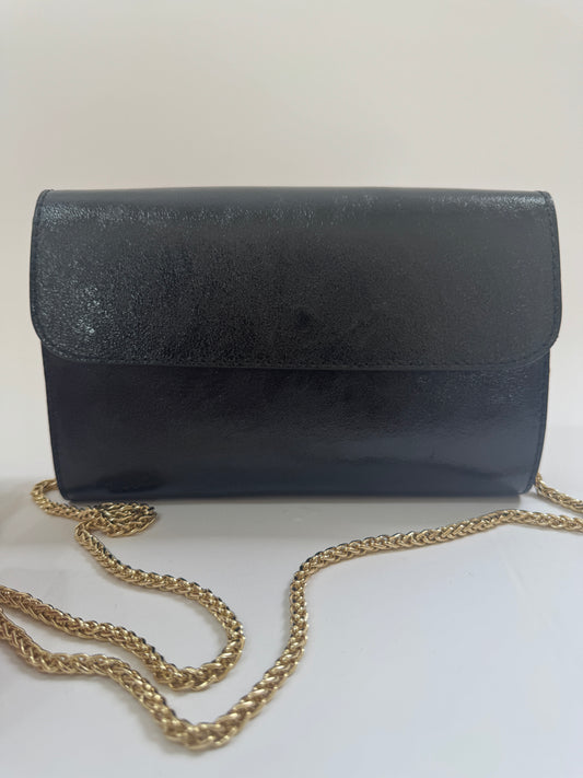 METALLIC ZWARTE TAS