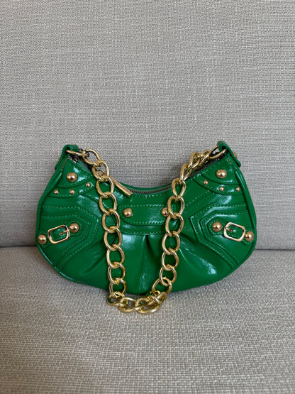 STUDS TAS GROEN