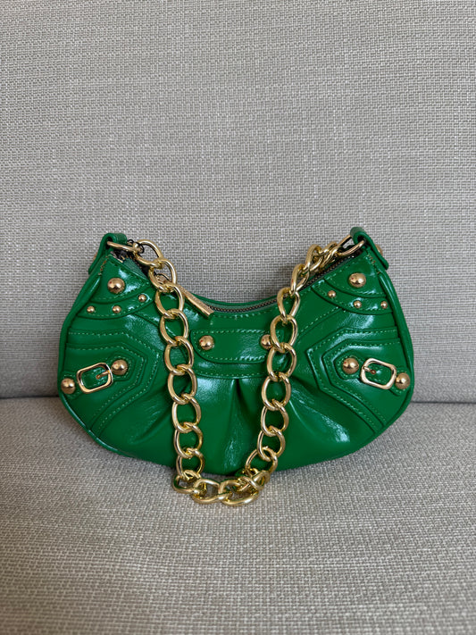 STUDS TAS GROEN